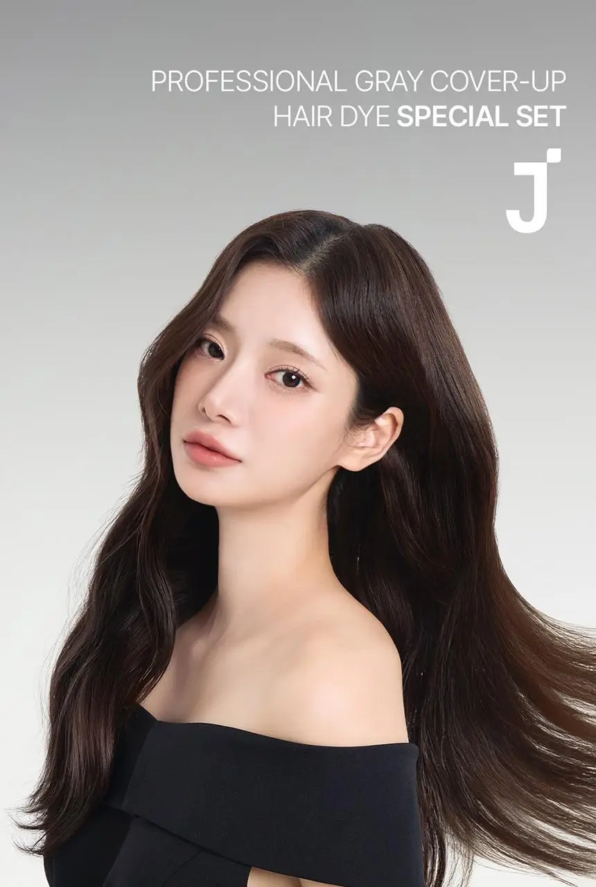 [최대 11회] 제이숲 프로페셔널 커버업 새치염색약 단독 기획(225ml+50ml) 4종 택1 상세페이지 5